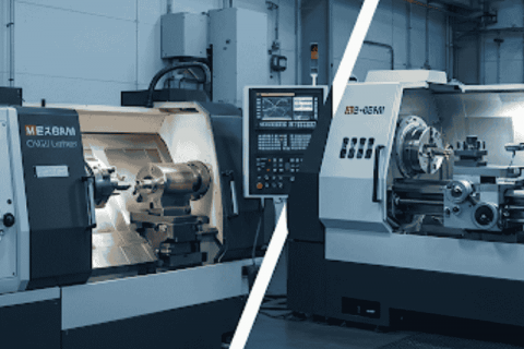 Sự khác biệt giữa máy tiện CNC tiêu chuẩn và máy tiện hai trục chính
